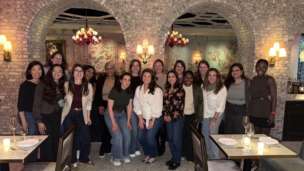 Guests at the Women Dine AI inaugural dinner, September 30, 2026